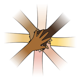 Diversity drawing clipart