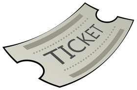Ticket clipart