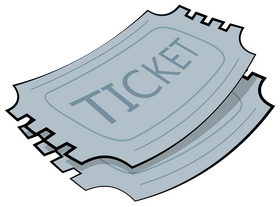 Ticket clipart