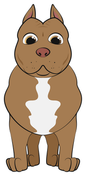 Pitbull clipart