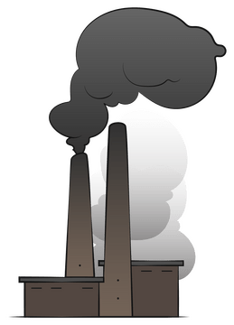 Pollution drawing clipart