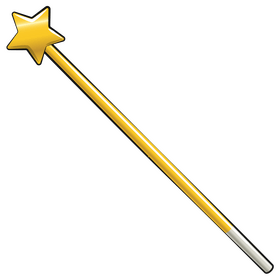Magic wand clipart