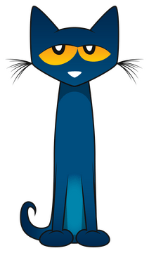 Pete the cat clipart