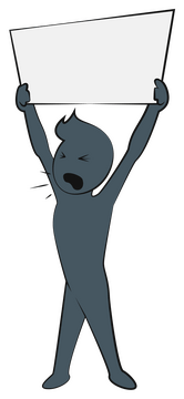 Protest clipart