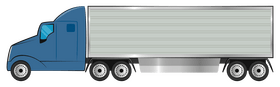 Semi truck clipart