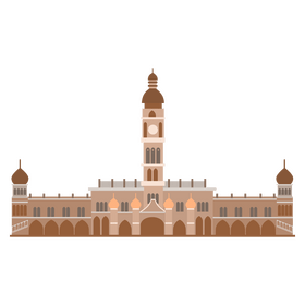 Sultan Abdul Samad Building clipart