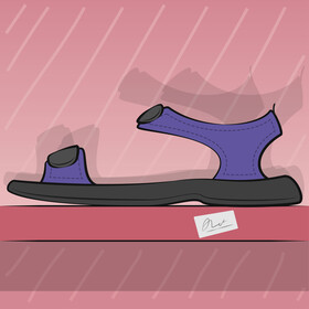 Sandal vector