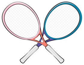Tennis racket clipart