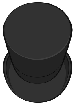 Top hat clipart