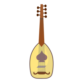 Kwitra musical instrument clipart