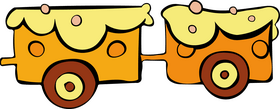 Gingerbread carriage clipart