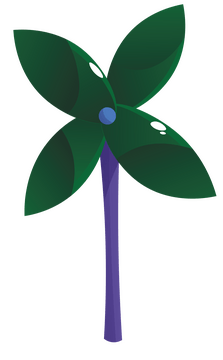 Cute Pinwheel clipart