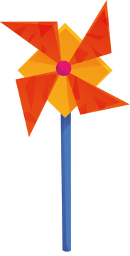Pinwheel cartoon clipart