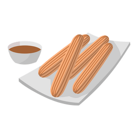 Churros clipart