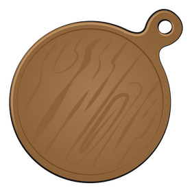 Chopping board clipart