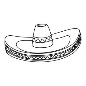 Mexican empanadas black and white clipart free download