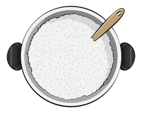 Rice cooker clipart