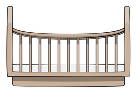 Crib clipart