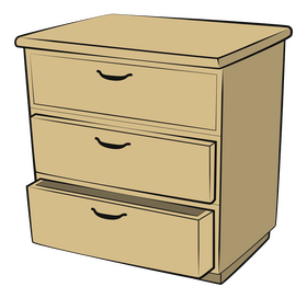 Drawer clipart