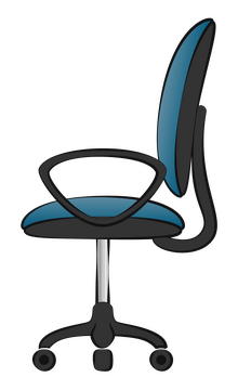Office chair clipart