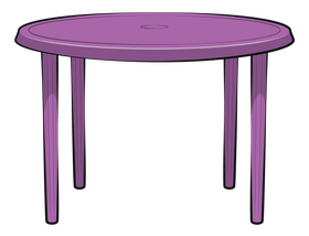 Round table clipart