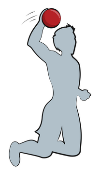 Dodgeball drawing clipart