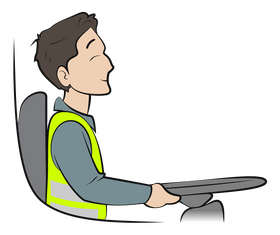 Bus driver clipart
