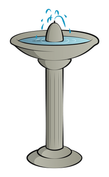 Fountain clipart