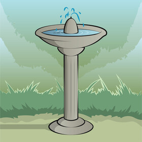 Fountain vector