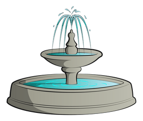 Fountain clipart