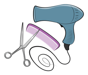 Hair salon clipart