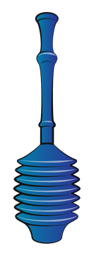 Toilet plunger clipart