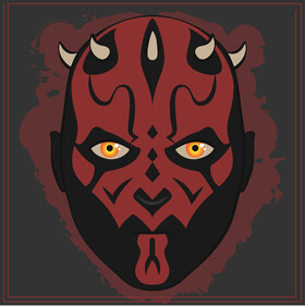 Darth maul vector