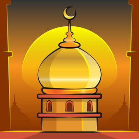 Mosque vector