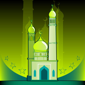 Mosque vector