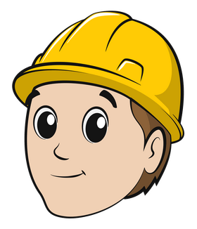 Builder clipart
