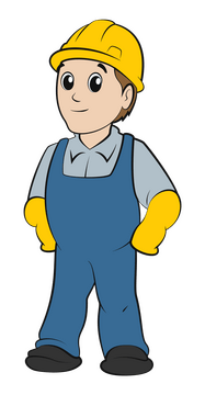 Builder clipart