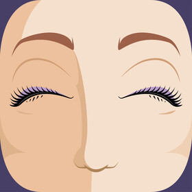 Lashes vector