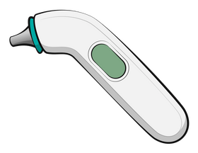 Ear thermometer clipart