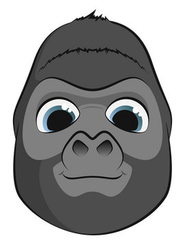 Gorilla clipart