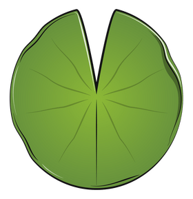 Lily pad clipart