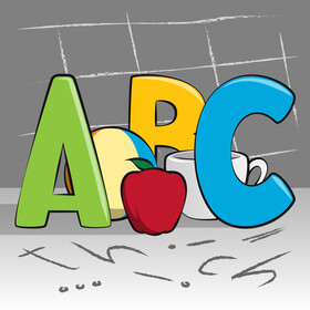 Phonics vector