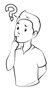 Problem drawing black and white clipart