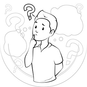 Problem drawing black and white vector