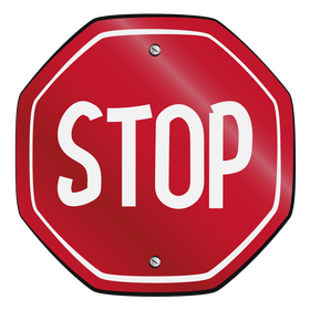 Stop sign clipart