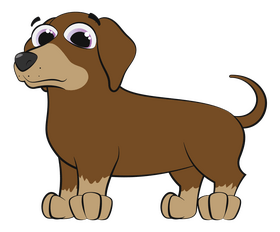 Sausage dog clipart