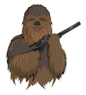 Chewbacca clipart