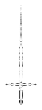Lightsaber drawing black and white clipart