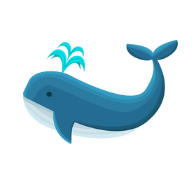Whale cartoon clipart