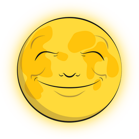 Full moon clipart